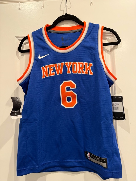 Other - NBA NY Knicks Jersey Youth Nike Kristaps Porzingis Icon Edition Swingman Jersey